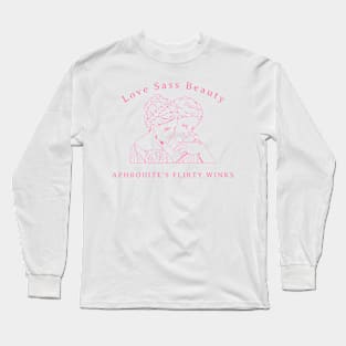 Aphrodite´s flirty winks Long Sleeve T-Shirt